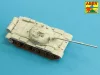 Aber Models Russian U-5TS (2A20) 115 mm tank Barrel for T-62 - orosz U-5TS (2A20) 115 mm-es harckocsi-lövegcső