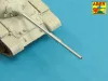 Aber Models Russian U-5TS (2A20) 115 mm tank Barrel for T-62 - orosz U-5TS (2A20) 115 mm-es harckocsi-lövegcső