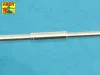 Aber Models Russian U-5TS (2A20) 115 mm tank Barrel for T-62 - orosz U-5TS (2A20) 115 mm-es harckocsi-lövegcső