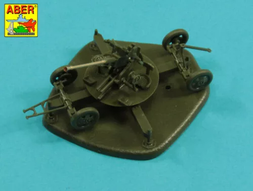 Aber Models Barrel for Soviet 37mm 61-K Anti Aircraft Gun - szovjet 37 mm-es 61-K légvédelmi ágyú – lövegcső