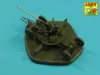 Aber Models Barrel for Soviet 37mm 61-K Anti Aircraft Gun - szovjet 37 mm-es 61-K légvédelmi ágyú – lövegcső