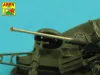 Aber Models Barrel for Soviet 37mm 61-K Anti Aircraft Gun - szovjet 37 mm-es 61-K légvédelmi ágyú – lövegcső