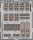 Eduard Accessories B-17G seatbelts for Revell - biztonsági övek