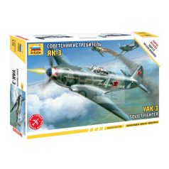 Zvezda Airplanes Yak-3 Soviet Fighter makett 1:72 (7301Z)