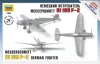 Zvezda Messerschmitt B-109 F2 makett 1:72 (7302Z)
