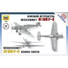 Zvezda Messerschmitt B-109 F2 makett 1:72 (7302Z)