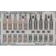 Eduard Accessories Seatbelts USN WWII fighters STEEL - II. világháborús amerikai haditengerészeti vadászgépek – biztonsági övek