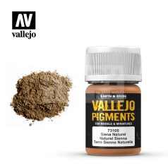 Vallejo Natural Sienna Pigment (pigment por) 35 ml 73105V