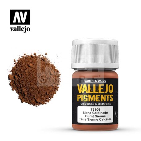 Vallejo Burnt Sienna Pigment (pigmentpor) 35 ml 73106V