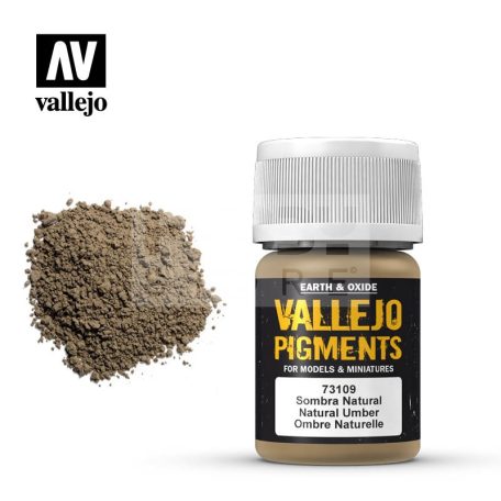 Vallejo Natural Umber Pigment (pigment por) 35 ml 73109V