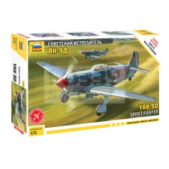 Zvezda YAK-9 Soviet fighter makett 1:72 (7313Z)