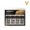 Vallejo Pigment FX Sets - AFV Effects - festékszett 73187V