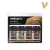 Vallejo Pigment FX Sets - Soil & Nature - festékszett 73188V