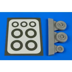   Aires Sea Vixen wheels & paint masks - kerekek festőmaszkkal