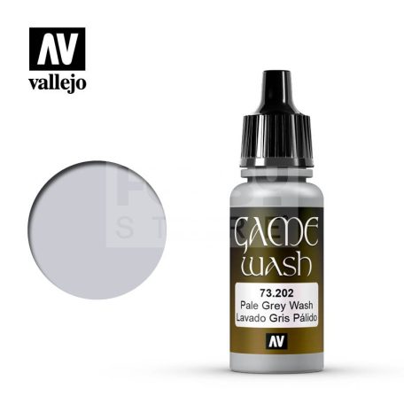Vallejo Game Color Pale Grey wash (bemosó folyadék) 73202