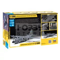Zvezda C-130 H Hercules makett 1:72 (7321Z)