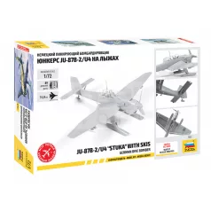 Zvezda Ju-87 Stuka w/Ski makett 1:72 (7323Z)