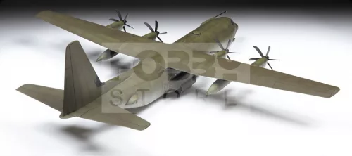 Zvezda C-130 J-30 makett 1:72 (7324Z)