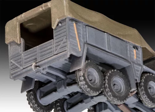Revell Starter Kit Krupp Protze KFZ 69 with 3,7cm Pak – 1:76 katonai teherautó makett