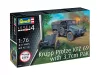 Revell Starter Kit Krupp Protze KFZ 69 with 3,7cm Pak – 1:76 katonai teherautó makett