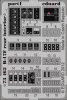 Eduard Accessories B-17F rear interior for Revell - hátsó belsőtér-részletező készlet