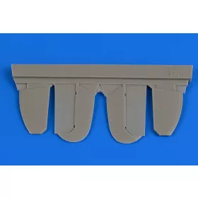   Aires Spitfire Mk.IX control surfaces (late) for Eduard - kormányfelületek, késői változat