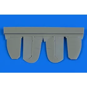   Aires Spitfire Mk.IX control surfaces (metal) for Eduard - kormányfelületek