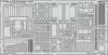 Eduard Accessories B-17G rear interior for Airfix - hátsó belsőtér-részletező készlet