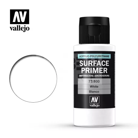 Vallejo Surface Primer White alapozófesték 60ml 73600V