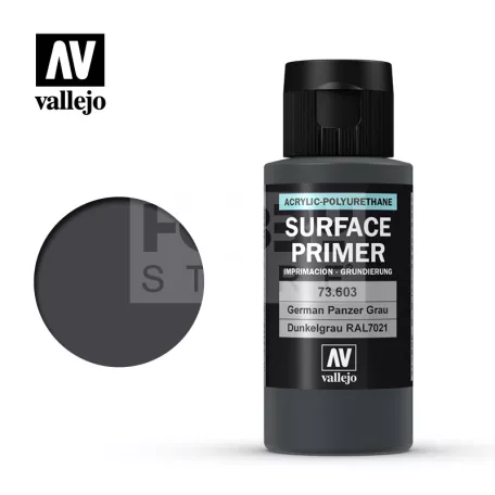 Vallejo Surface Primer Ger. Panzer Grey alapozófesték 60ml 73603V