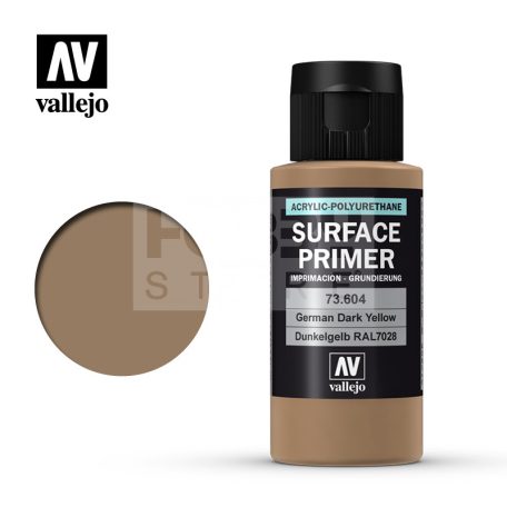 Vallejo Surface Primer Ger. Dark Yellow alapozófesték 60ml 73604V