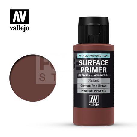 Vallejo Surface Primer Ger. Red Brown alapozófesték 60ml 73605V