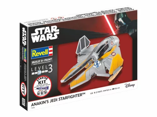Revell Starter Kit Anakin's Starfighter – 1:58 űrhajó makett