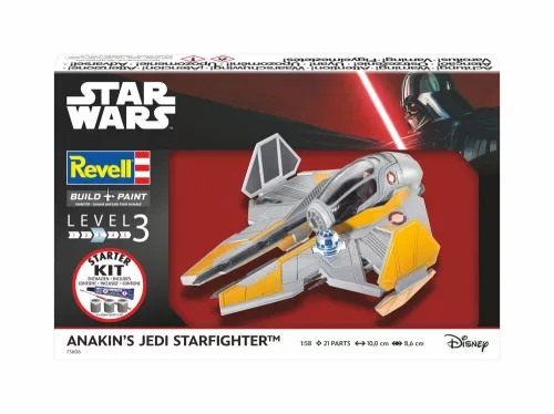 Revell Starter Kit Anakin's Starfighter – 1:58 űrhajó makett