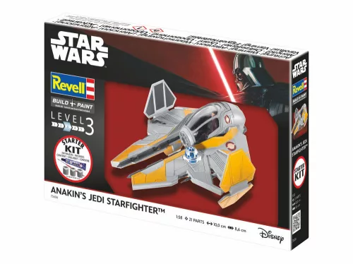 Revell Starter Kit Anakin's Starfighter – 1:58 űrhajó makett