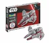 Revell Starter Kit Obi-Wan's Starfighter – 1:58 űrhajó makett
