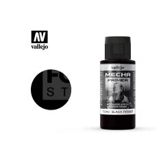   Vallejo Mecha Color Black Primer - alapozófesték 60ml 73642V