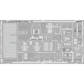   Eduard Accessories Lancaster Mk.I/Mk.III interior f.Revell - belsőtér-részletező készlet