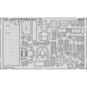   Eduard Accessories Lancaster B Mk.I/B Mk.III interior for Airfix - Lancaster B Mk.I/B Mk.III belsőtér-részletező készlet