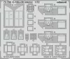 Eduard Accessories C-130J-30 interior for ZVEZDA - C-130J-30 belsőtér-részletező készlet