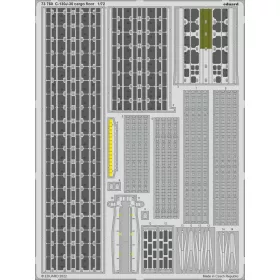   Eduard Accessories C-130J-30 cargo floor for ZVEZDA - C-130J-30 tehertér padlója – részletező készlet