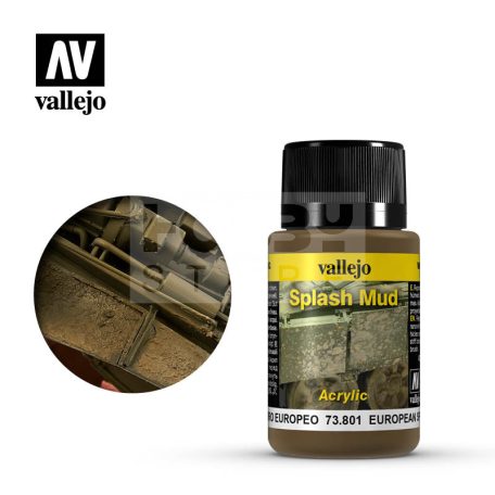 Vallejo Weathering Effects - European Splash Mud 73801V
