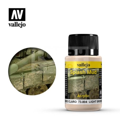 Vallejo Weathering Effects - Light Brown Splash Mud 73804V