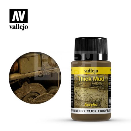 Vallejo Weathering Effects - European Thick Mud 73807V