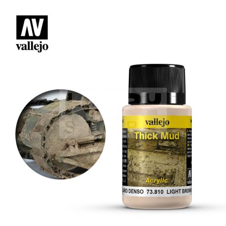 Vallejo Weathering Effects - Light Brown Thick Mud 73810V