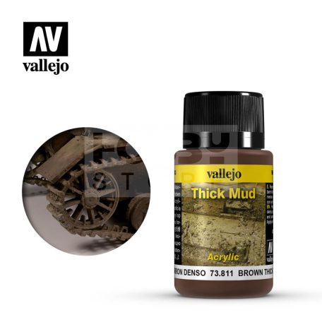 Vallejo Weathering Effects - Brown Thick Mud 73811V