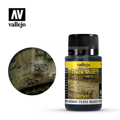 Vallejo Weathering Effects - Black Thick Mud 73812V