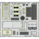 Eduard Accessories AC-130J cargo interior 1/72 ZVEZDA - AC-130J tehertér-részletező készlet