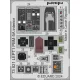 Eduard Accessories PBM-5A interior 1/72 ACADEMY - PBM-5A belsőtér-részletező készlet