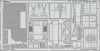 Eduard Accessories PBM-5A interior 1/72 ACADEMY - PBM-5A belsőtér-részletező készlet